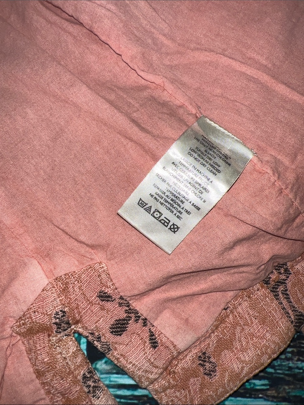 NWOT Free People Lotty 100% Cotton Jacquard Band Jacket Dusty Rose XS - Picture 8 of 14